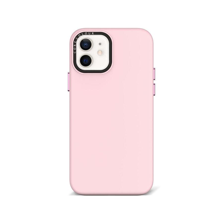iPhone 12 ピンク シリコン アイフォンケース｜magsafe 対応
