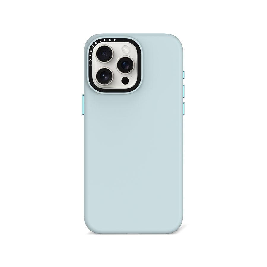 iPhone 15 Pro Max ブルー シリコン アイフォンケース｜magsafe 対応 