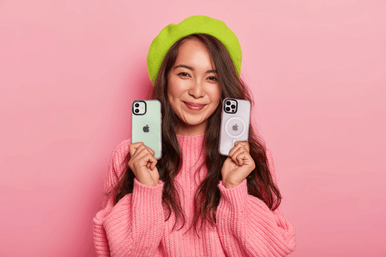 韓国風の可愛いデザインと耐衝撃性を兼ね備えたiPhone 15 Pro Max スマホケース