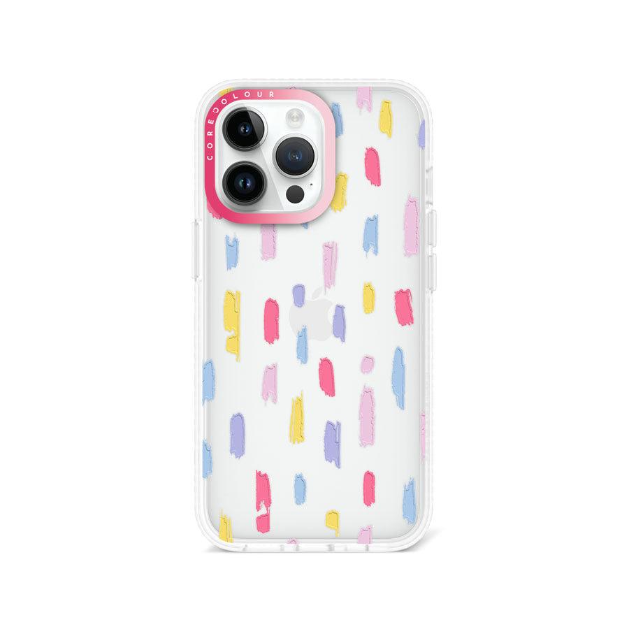 iPhone 13 Pro パステルカラー 雨 スマホケース - CORECOLOUR