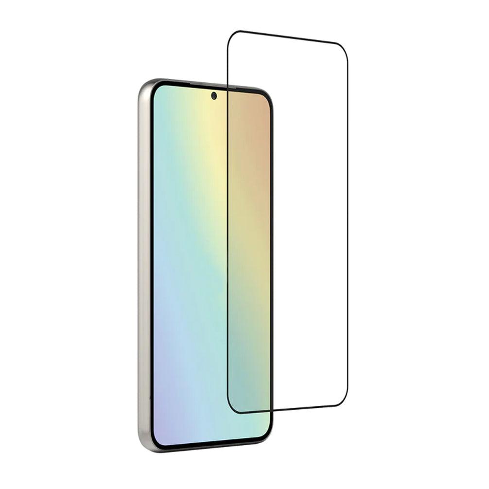 Samsung Galaxy S24用 スクリーンフィルム 高透明度 ガラス製 【ガイド枠付き】 - CORECOLOUR