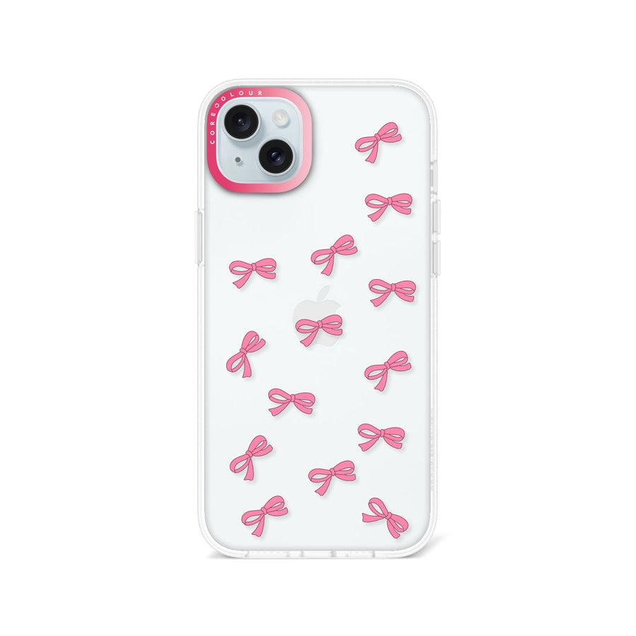 iPhone 14 Plus 可愛いピンクリボン スマホケース - 株式会社CORECOLOUR