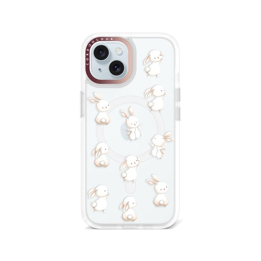 iPhone 15 可愛いウサギ達 スマホケース - 株式会社CORECOLOUR