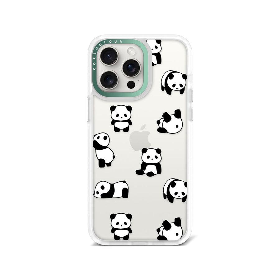 iPhone 15 Pro Max 可愛いパンダ達 スマホケース