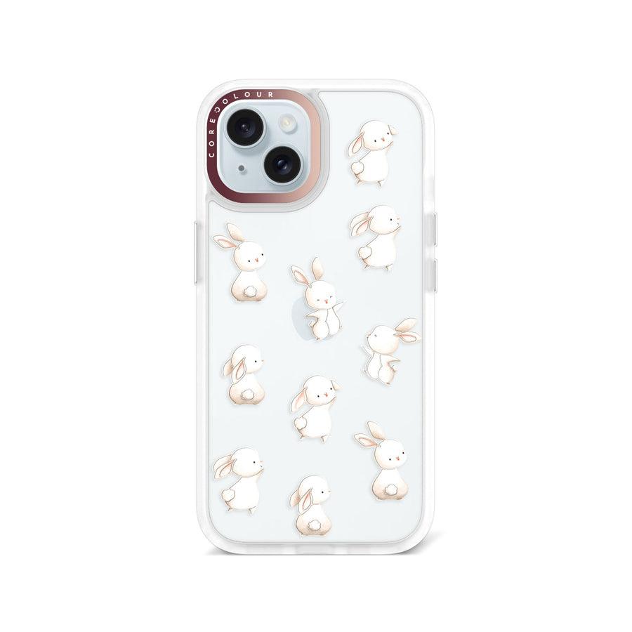 iPhone 15 可愛いウサギ達 スマホケース - 株式会社CORECOLOUR
