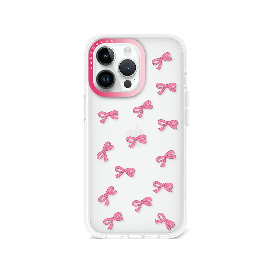 iPhone 13 Pro 可愛いピンクリボン スマホケース - 株式会社CORECOLOUR