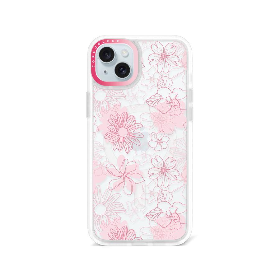 iPhone 15 Plus ピンク桜 スマホケース - 株式会社CORECOLOUR
