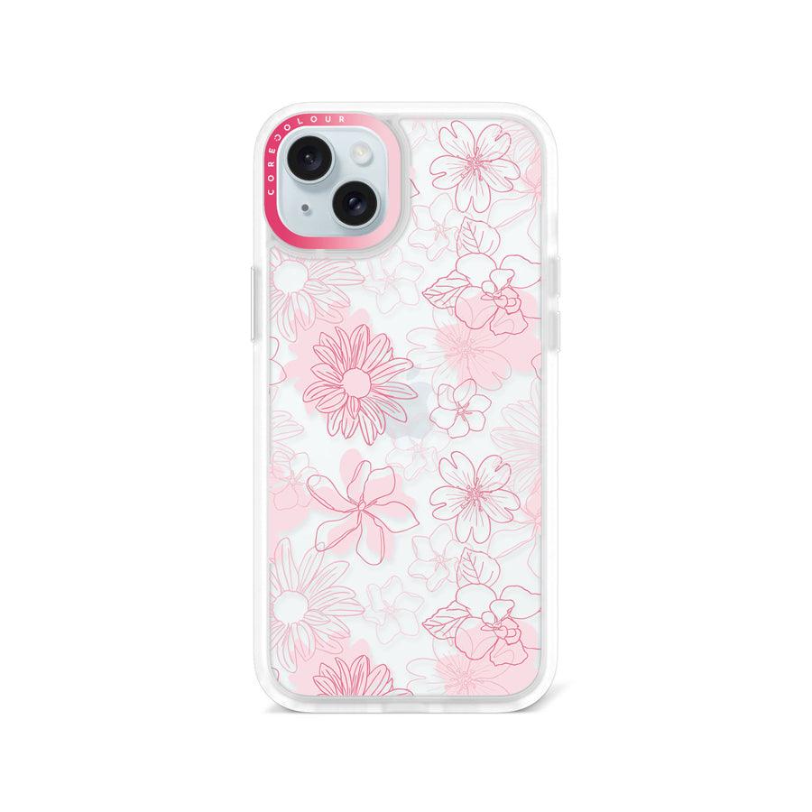 iPhone 15 Plus ピンク桜 スマホケース - 株式会社CORECOLOUR