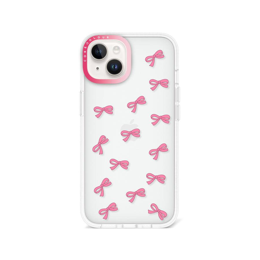 iPhone 14 可愛いピンクリボン スマホケース - 株式会社CORECOLOUR