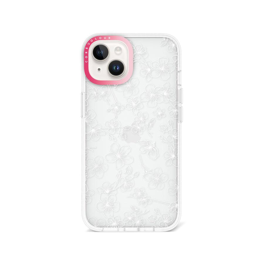 iPhone 13 ホワイト桜 スマホケース - 株式会社CORECOLOUR