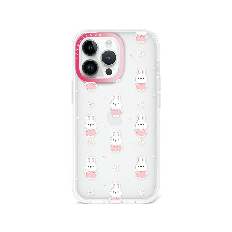 iPhone 13 Pro さくら色のウサギ スマホケース - CORECOLOUR