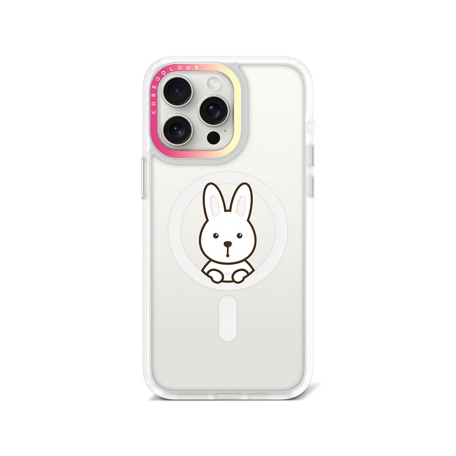 iPhone 15 Pro Max 見つめてくるウサギ スマホケース - 株式会社CORECOLOUR