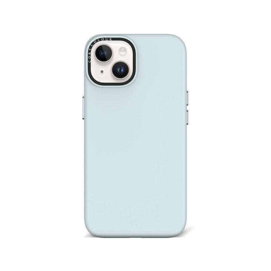 iPhone 14 スカイブルー シリコン スマホケース MagSafe対応 - CORECOLOUR