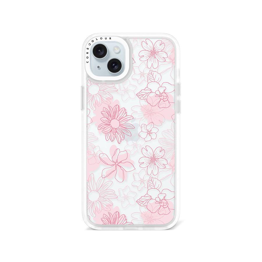 iPhone 15 Plus ピンク桜 スマホケース
