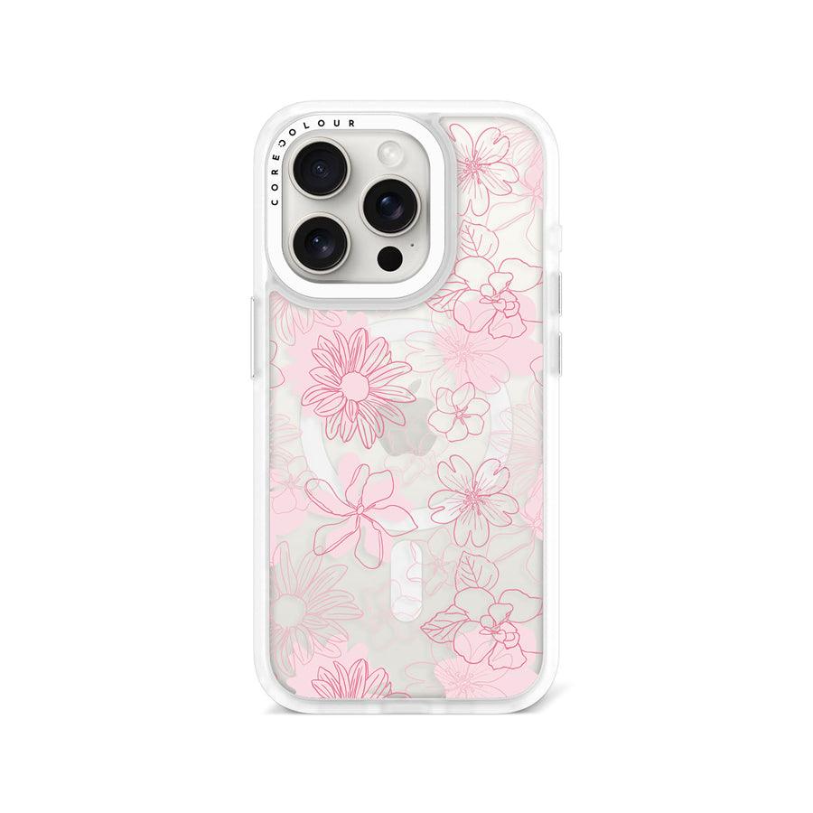 iPhone 15 Pro ピンク桜 スマホケース
