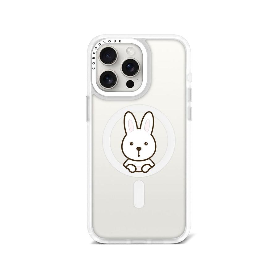 iPhone 15 Pro Max 見つめてくるウサギ スマホケース - CORECOLOUR