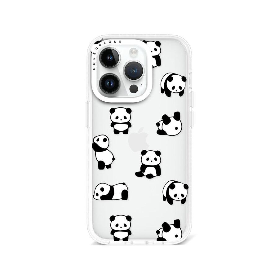 iPhone 14 Pro 可愛いパンダ達 スマホケース - CORECOLOUR