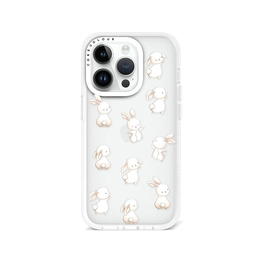 iPhone 14 Pro 可愛いウサギ達 スマホケース - CORECOLOUR