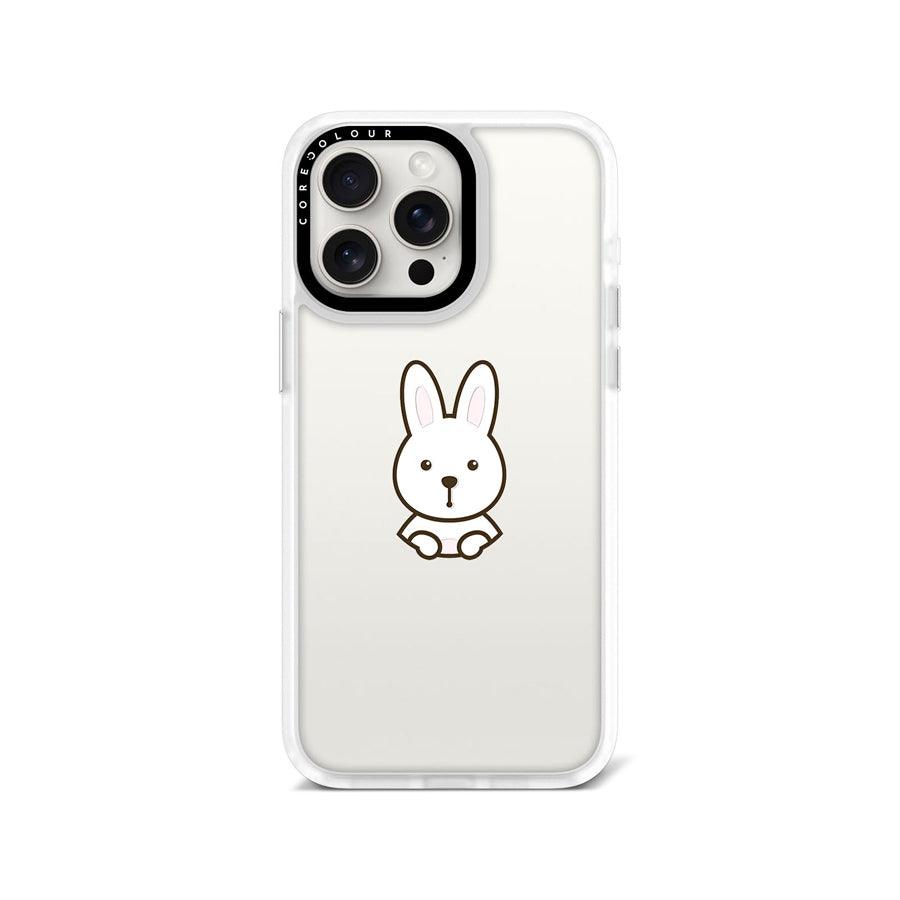 iPhone 15 Pro Max 見つめてくるウサギ スマホケース - 株式会社CORECOLOUR