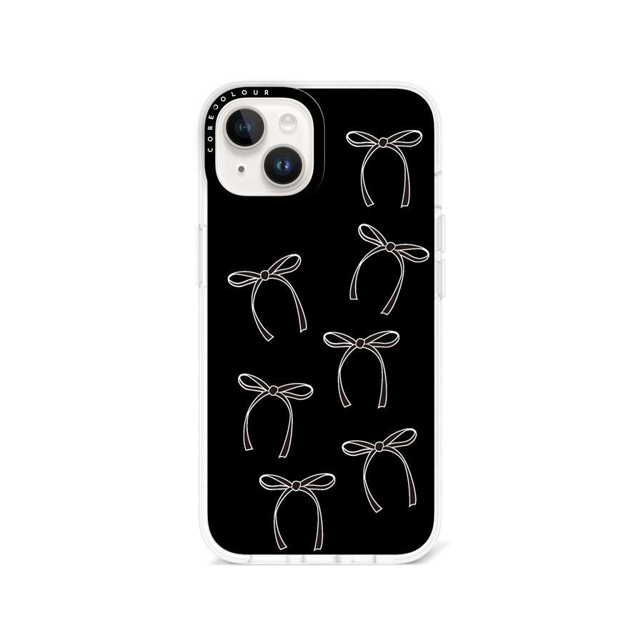 iPhone 13 ブラックリボン スマホケース - 株式会社CORECOLOUR
