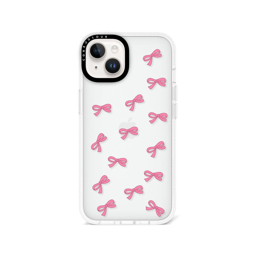 iPhone 13 可愛いピンクリボン スマホケース - 株式会社CORECOLOUR