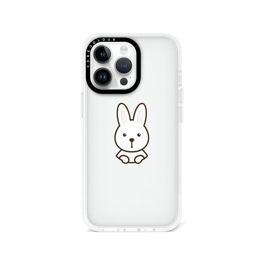 iPhone 13 Pro 見つめてくるウサギ スマホケース - CORECOLOUR
