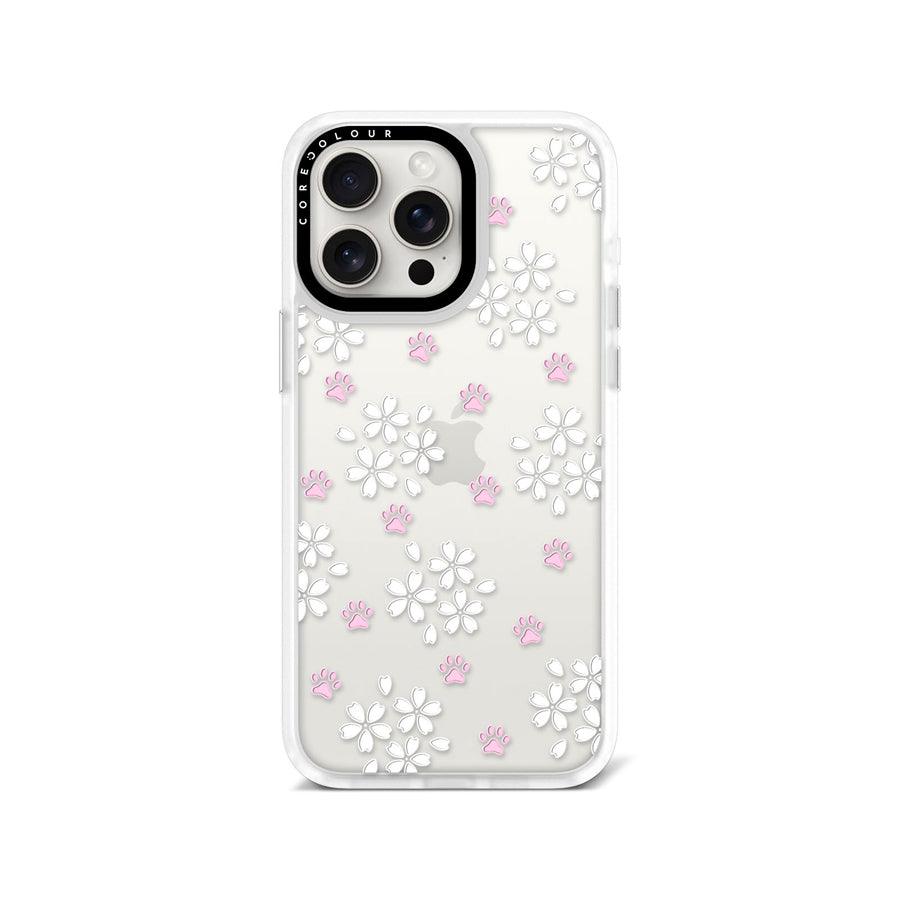 iPhone 15 Pro Max 桜と猫の肉球 スマホケース - 株式会社CORECOLOUR
