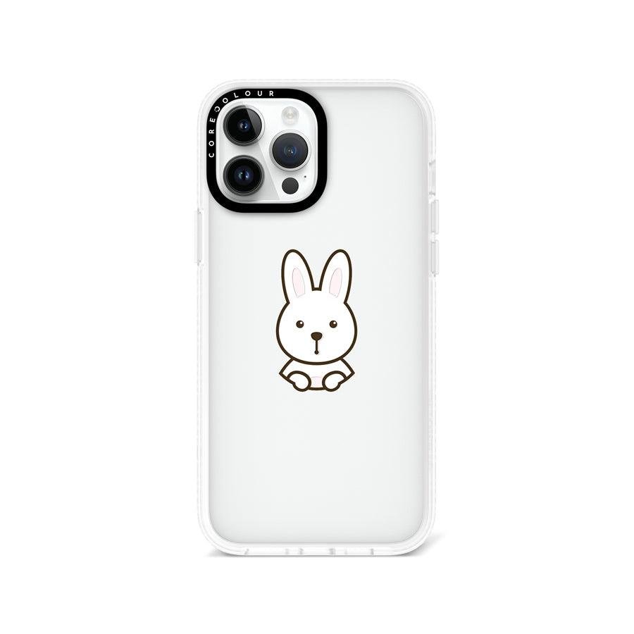 iPhone 13 Pro Max 見つめてくるウサギ スマホケース - CORECOLOUR