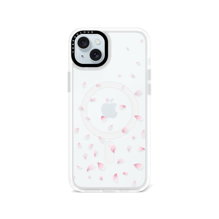 iPhone 15 Plus ピンク桜びら スマホケース - 株式会社CORECOLOUR