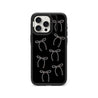 iPhone 15 Pro Max ブラックリボン カメラリングスタンド スマホケース - CORECOLOUR