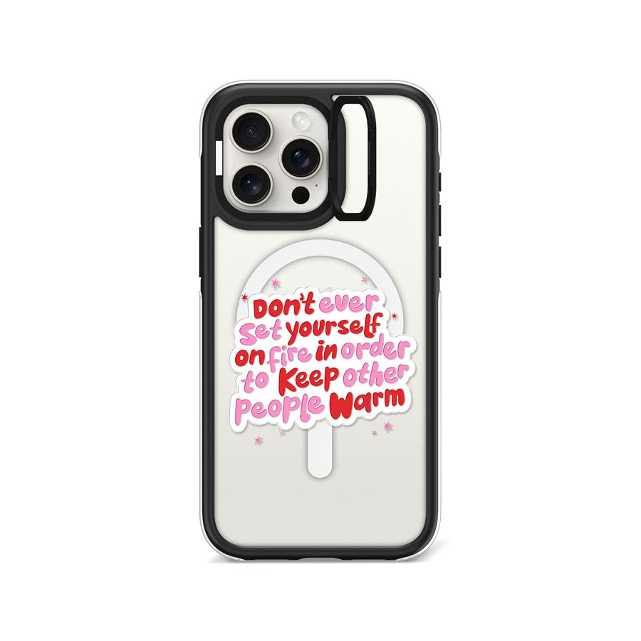 iPhone 15 Pro Max 自分を決めつけない カメラリングスタンドスマホケース MagSafe対応 - CORECOLOUR