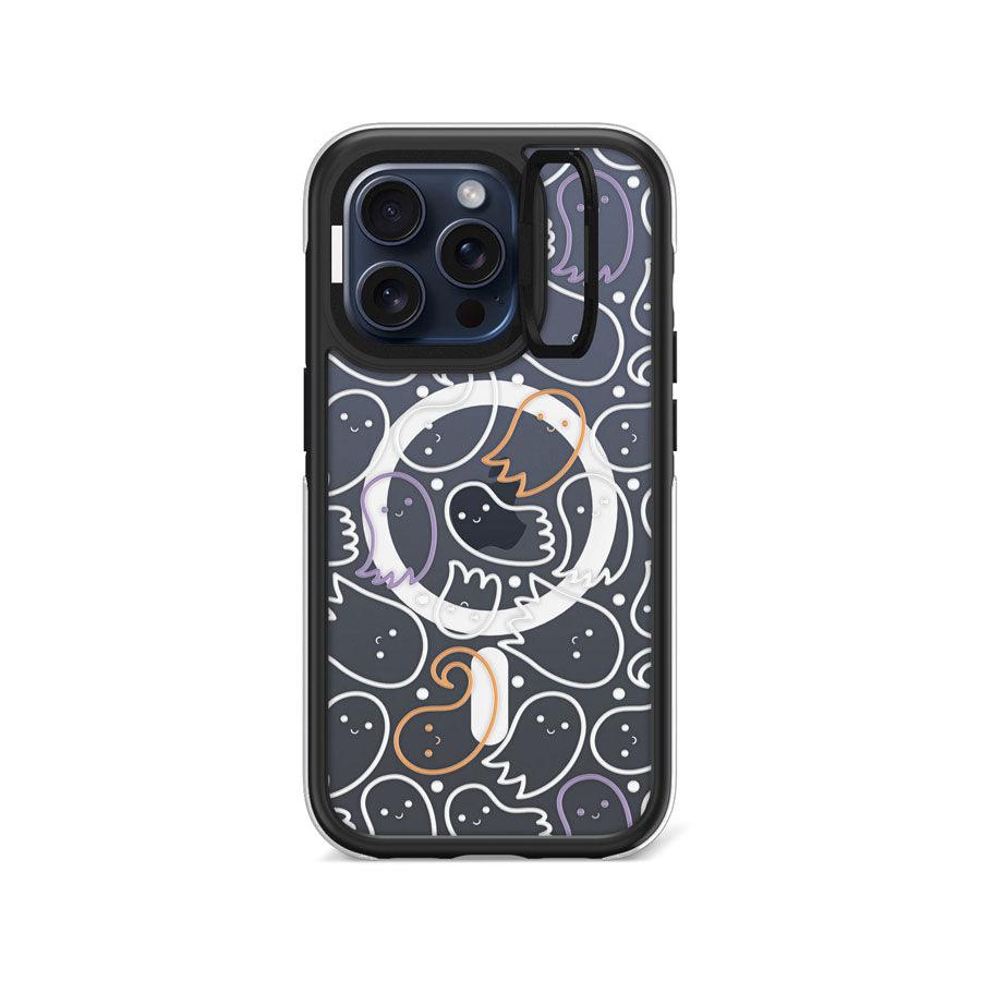 iPhone 15 Pro ゴースト カメラリングスタンド スマホケース MagSafe対応 - CORECOLOUR