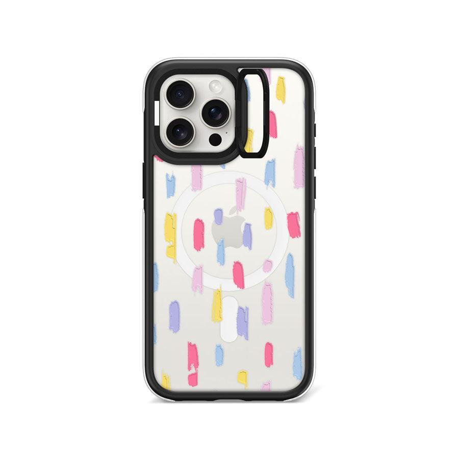 iPhone 15 Pro Max パステルカラー 雨 カメラリングスタンド スマホケース MagSafe対応 - 株式会社CORECOLOUR