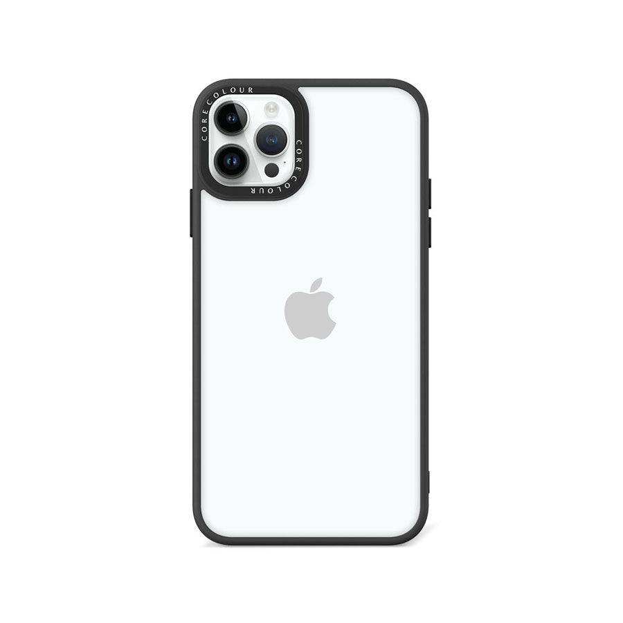 iPhone 11 Pro Max ブラック クリア スマホケース - 株式会社CORECOLOUR