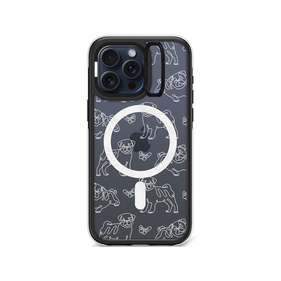 iPhone 15 Pro Max パグ カメラリングスタンド スマホケース MagSafe対応 - 株式会社CORECOLOUR