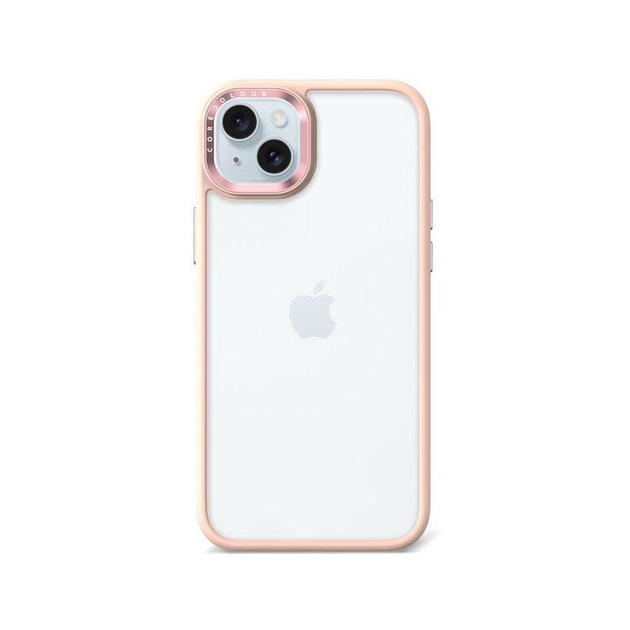iPhone 15 Plus ピンク クリア スマホケース - CORECOLOUR