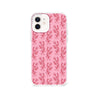 iPhone 12 幸せの花 ピンク スマホケース - CORECOLOUR