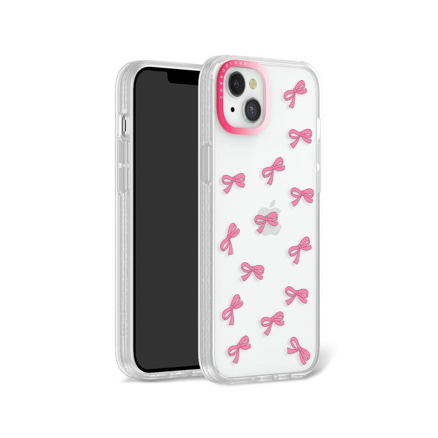 iPhone 14 可愛いピンクリボン スマホケース - 株式会社CORECOLOUR