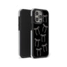 iPhone 15 Pro ブラックリボン カメラリングスタンド スマホケース MagSafe対応 - CORECOLOUR