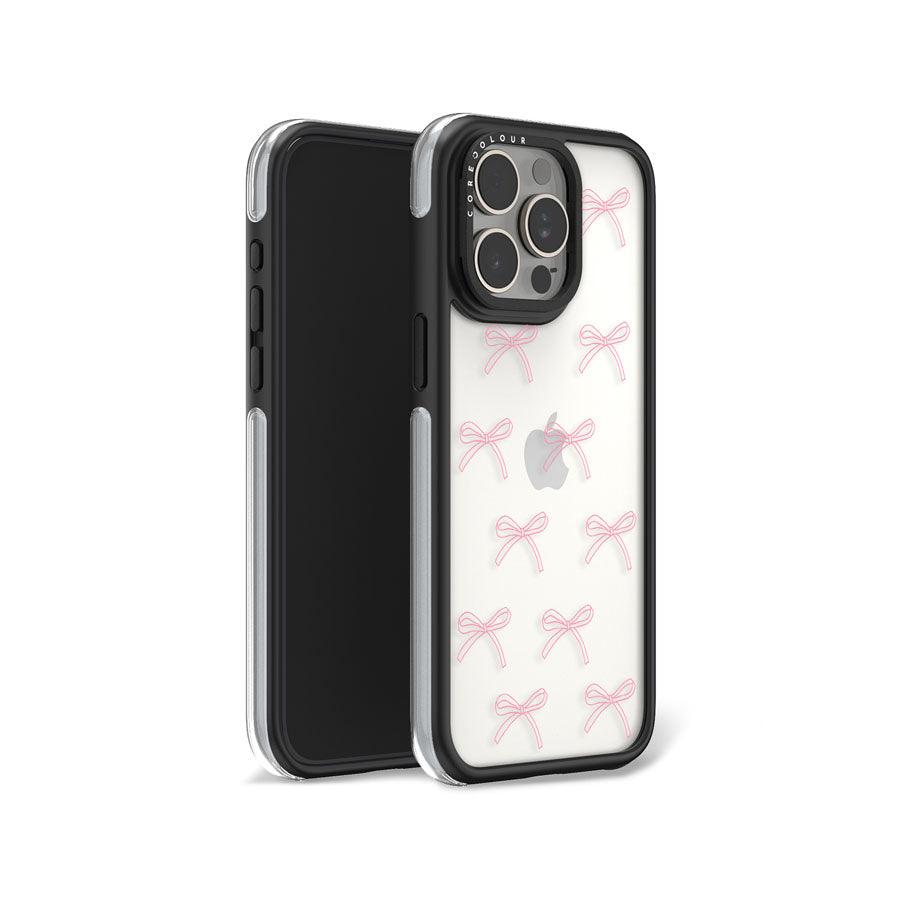iPhone 15 Pro Max 細いリボン カメラリングスタンド スマホケース - CORECOLOUR