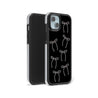 iPhone 15 ブラックリボン カメラリングスタンド スマホケース MagSafe対応 - CORECOLOUR