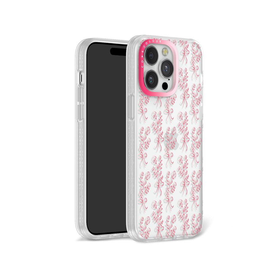 iPhone 12 Pro Max 幸せの花 クリア スマホケース - CORECOLOUR