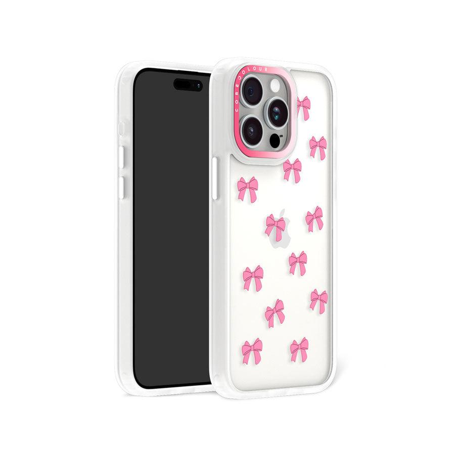 iPhone 15 Pro Max 可愛いリボン スマホケース - 株式会社CORECOLOUR