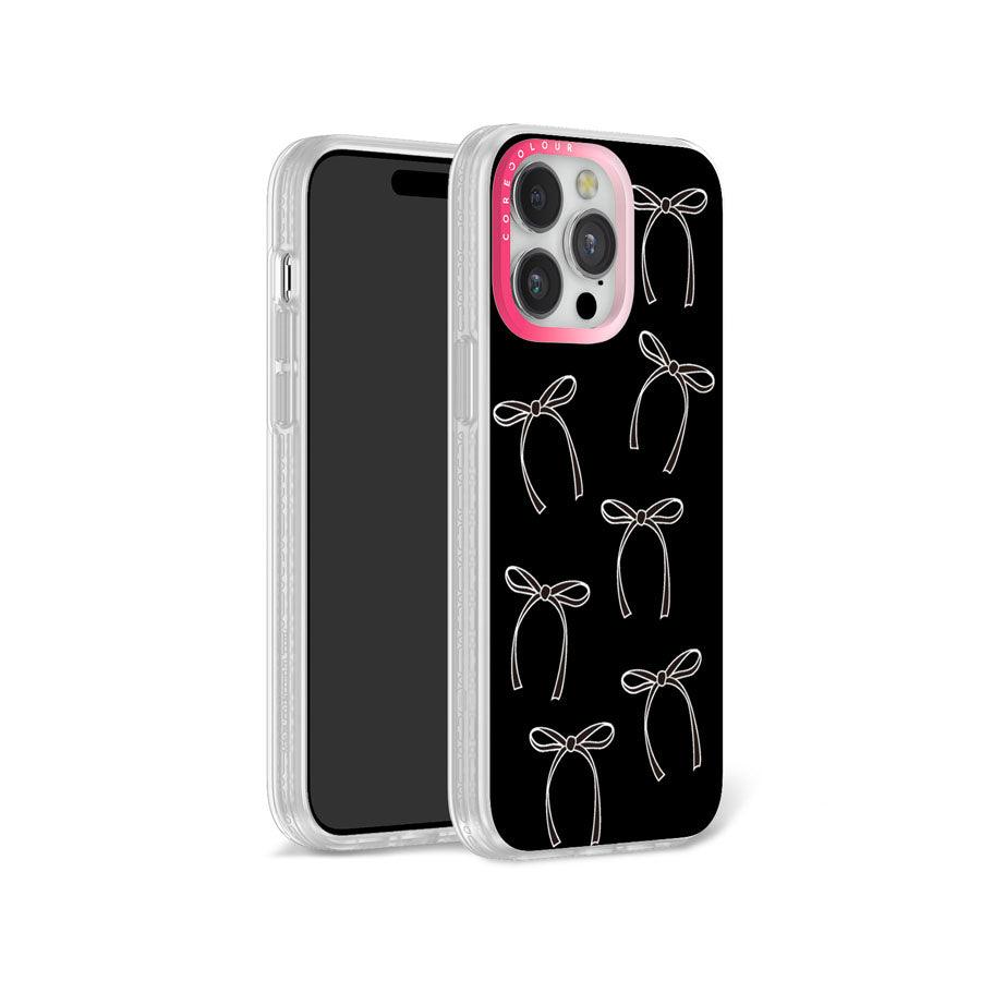 iPhone 14 Pro Max ブラックリボン スマホケース - 株式会社CORECOLOUR