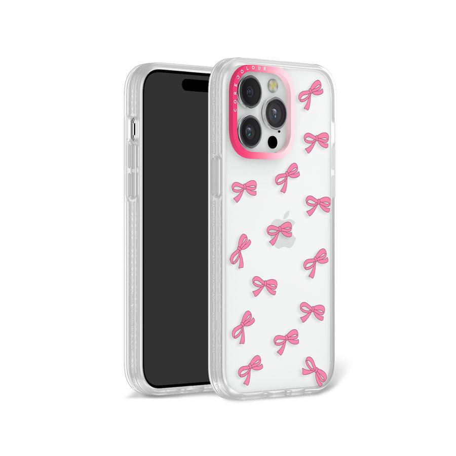 iPhone 14 Pro Max 可愛いピンクリボン スマホケース - 株式会社CORECOLOUR