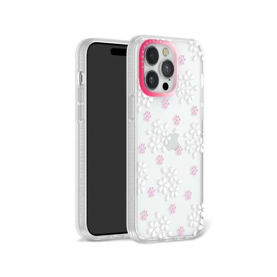 iPhone 13 Pro Max 桜と猫の肉球 スマホケース - 株式会社CORECOLOUR