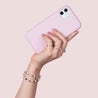 iPhone 8 ピンク シリコン スマホケース - CORECOLOUR