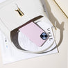 iPhone 14 Plus ピンク シリコン スマホケース MagSafe対応 - CORECOLOUR
