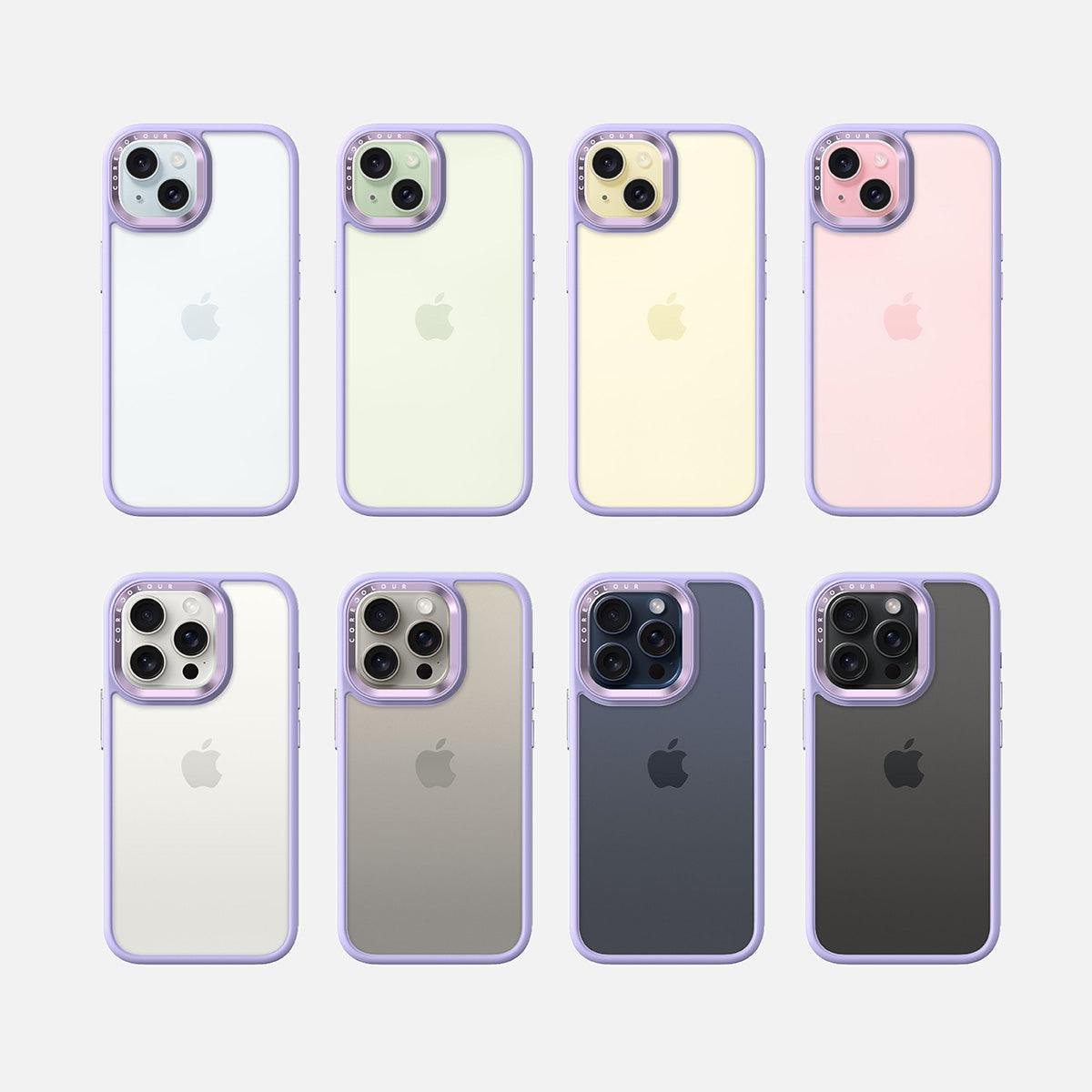 iPhone 11 Pro Max ラベンダー クリア スマホケース - CORECOLOUR