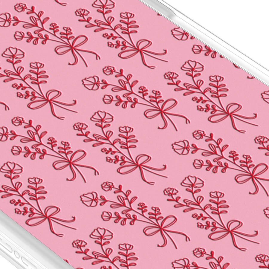 iPhone 13 Pro 幸せの花 ピンク スマホケース - CORECOLOUR